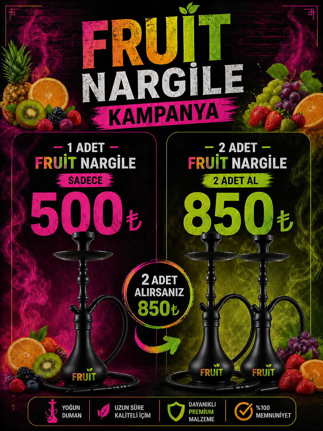 Tek Al 500₺, Çift Al Avantajı Yakala!